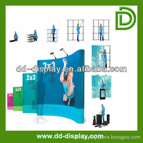 Graphic magnetic pop advertising